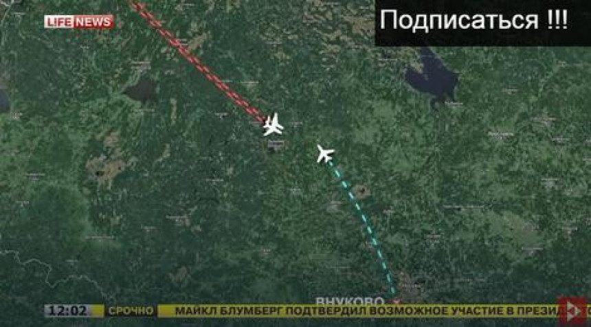 Putinov avion za dlaku izbjegao nesreću