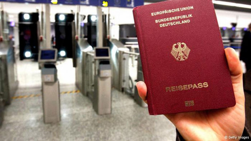 Најпожељнији је њемачки пасош