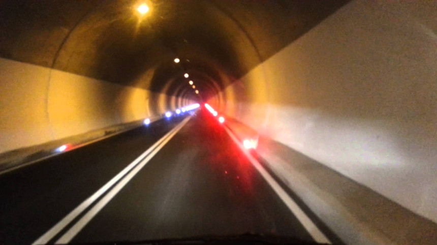 Одрон у рејону новог тунела Чемерно
