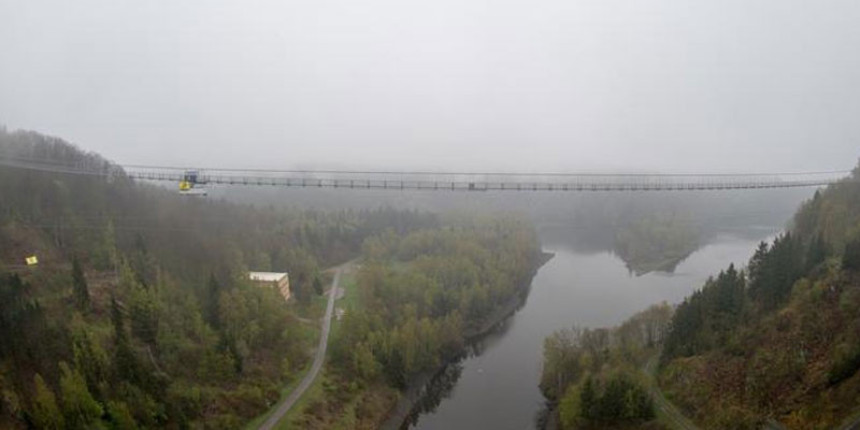 Отворен највећи висећи пјешачки мост на свијету