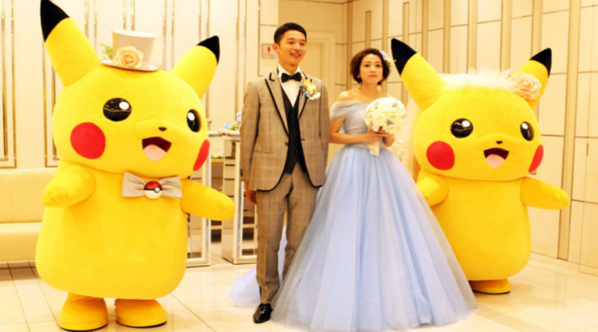 У Јапану се вјенчавају уз омиљеног лика из цртаћа