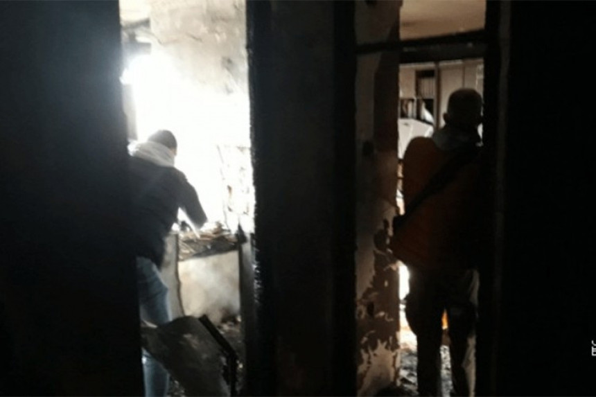 Пожар у згради у Нишу, осморо повријеђених
