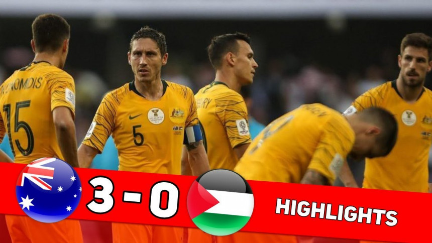 Azijski kup: Australija pregazila Palestinu!