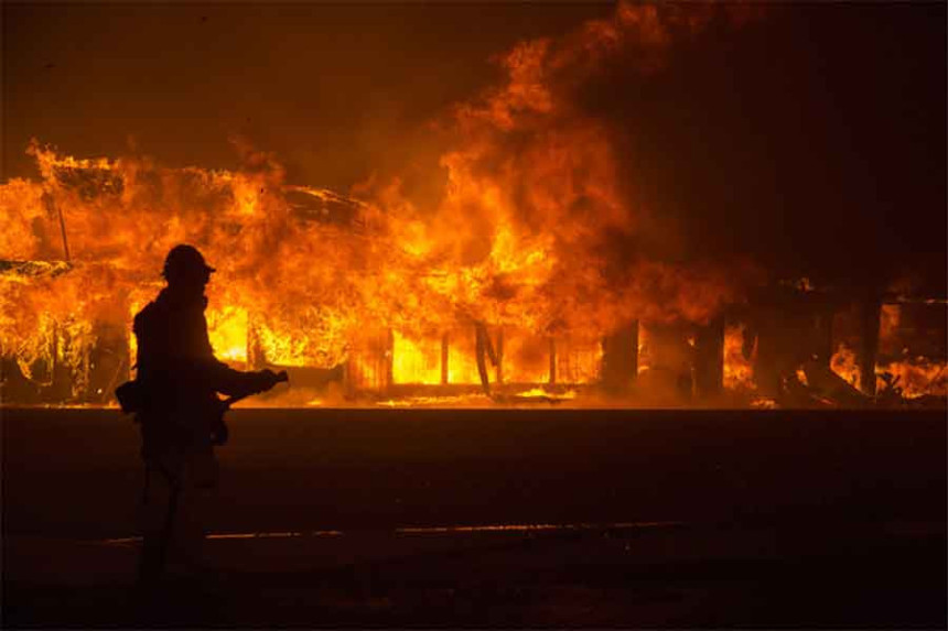 Požar: Izgorio dio fabrike