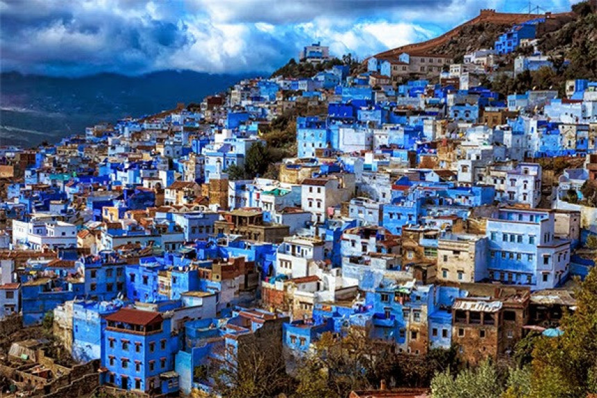 Grad obojen u plavo jedna je od najljepših atrakcija Maroka