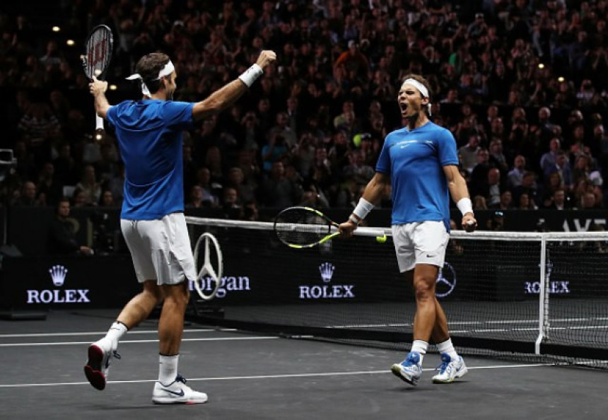 Federer i Nadal zajedno na Lejver kupu 2019.
