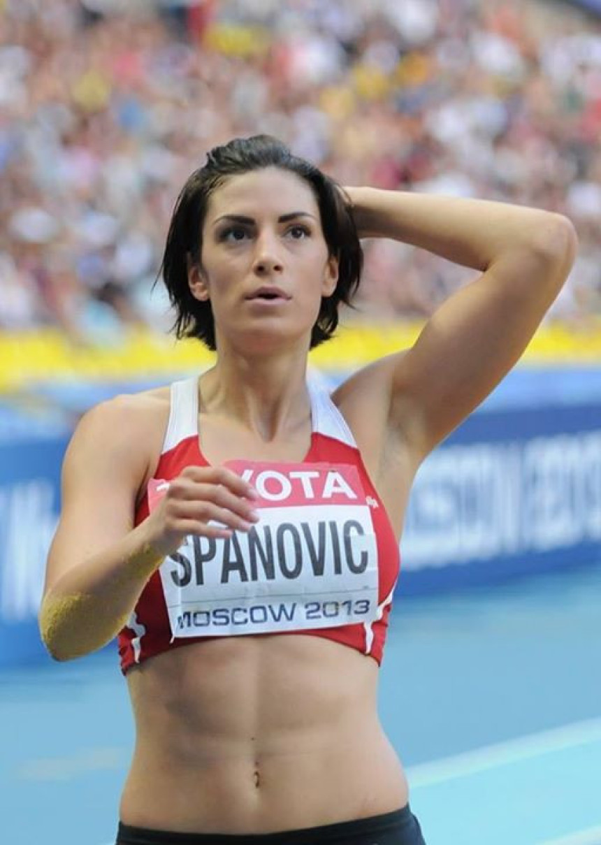 Ivana Španović 3. u Stokholmu