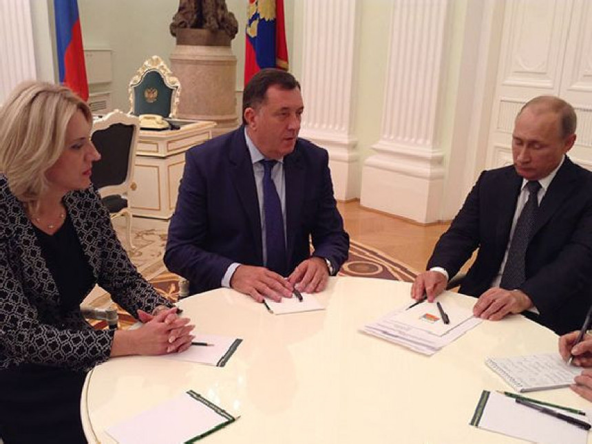 Sastali se Putin, Dodik i Cvijanovićeva