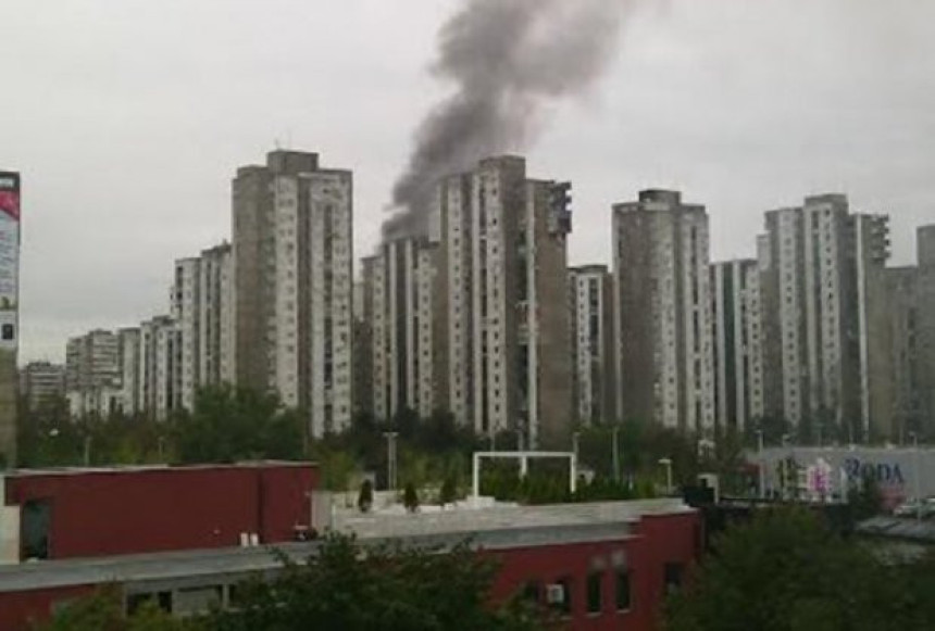 Пожар на Новом Београду