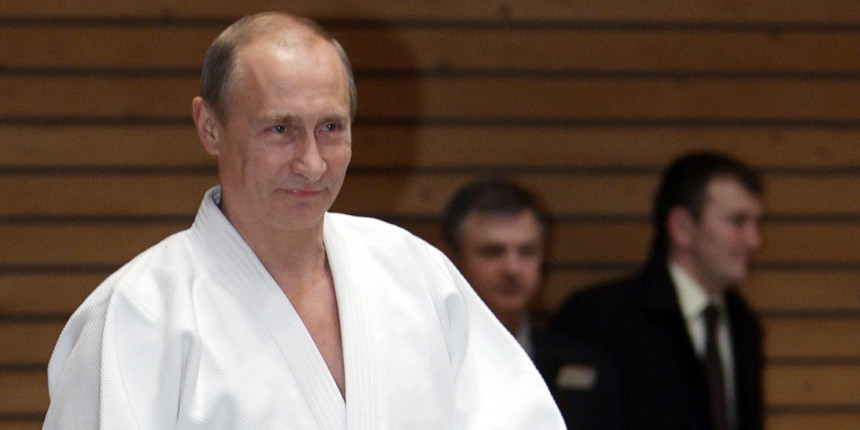 Putinu crni pojas osmi dan u karateu