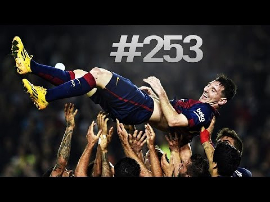 Видео: Лео Меси легенда - свих 253 гола!