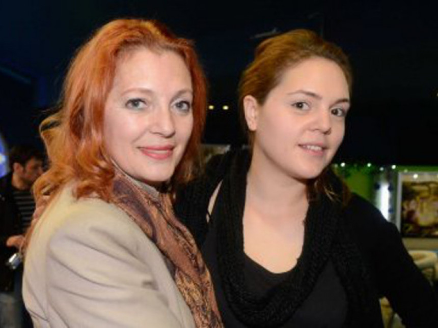 Тања Бошковић и њена кћерка у истом филму