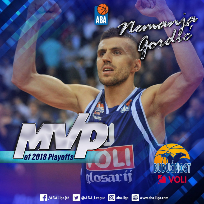 MVP Gordić: Najbolje u životu!