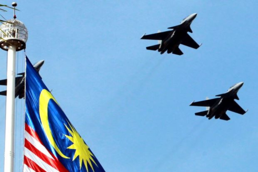 Нестао малезијски војни авион