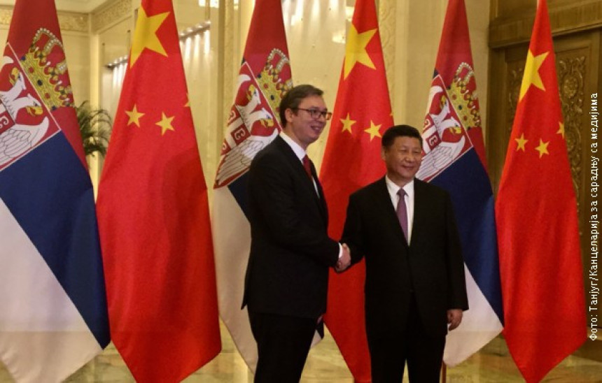 Сусрет лидера Србије и Кине