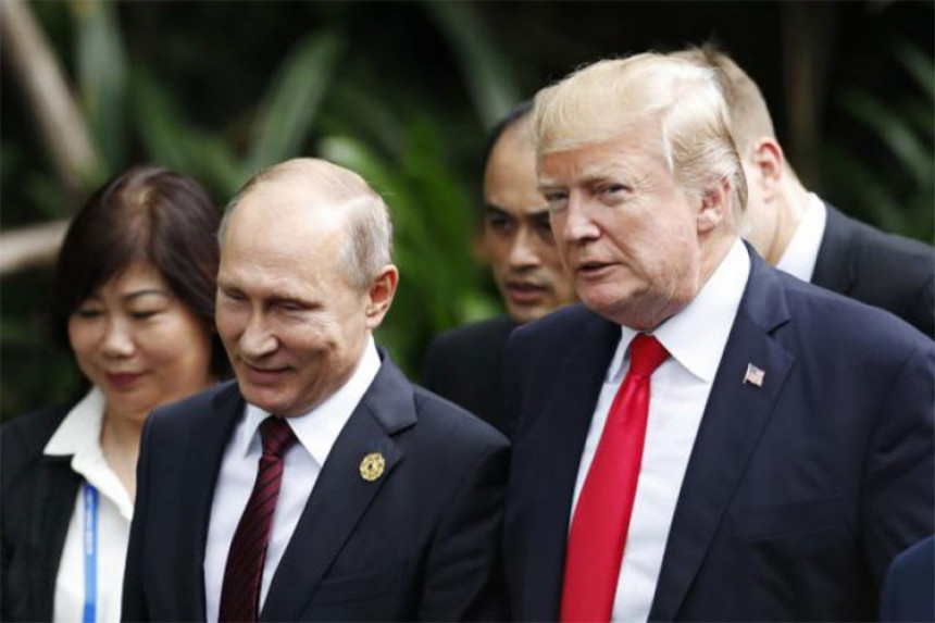 Хелсинки: Трамп и Путин на самиту