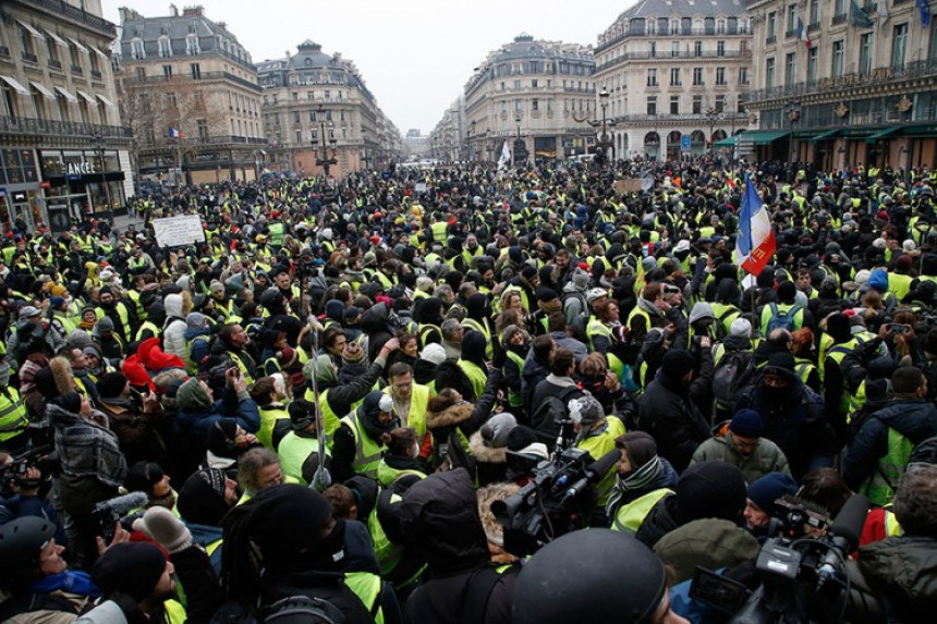 Биланс протеста у Француској