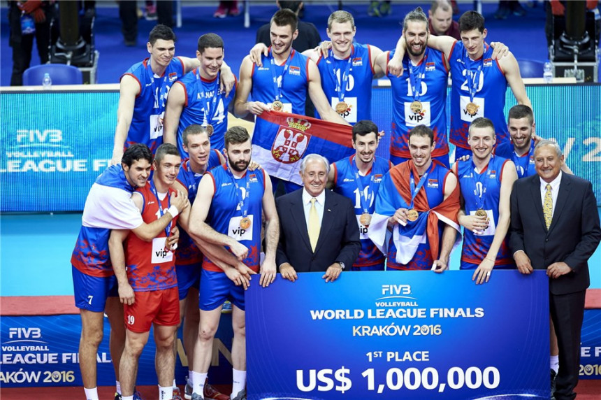 Грбићева Србија на финалном турниру Свјетске лиге!