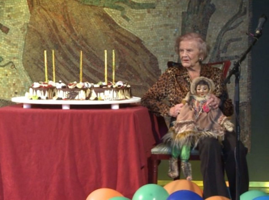 Glumica Branka Veselinović proslavila 100. rođendan