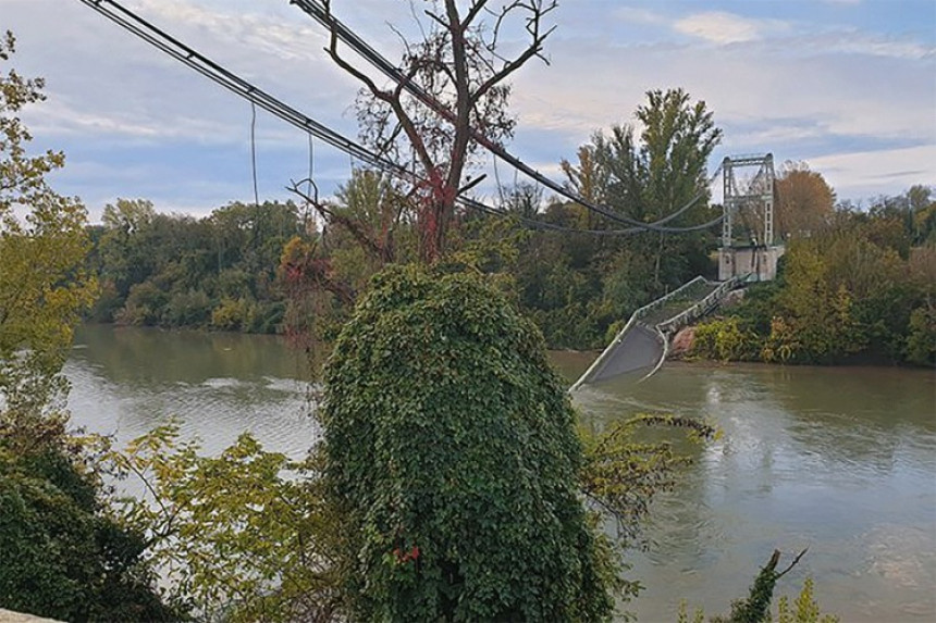 Срушио се мост у Француској, дјевојчица погинула