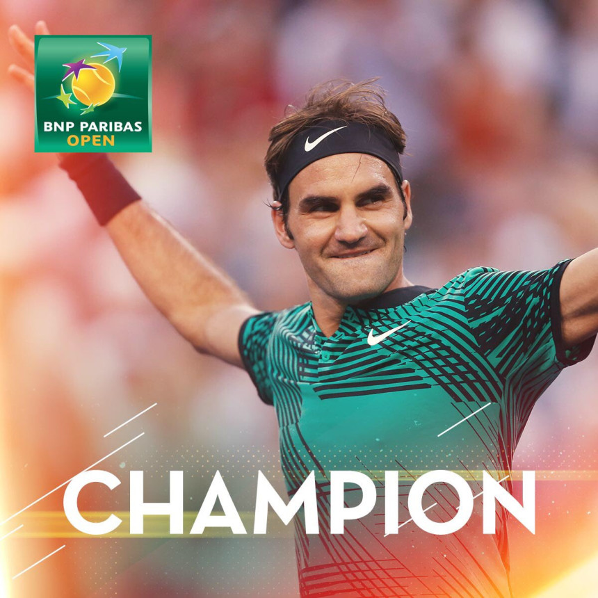 Федерер освојио пету титулу у Индијан Велсу!