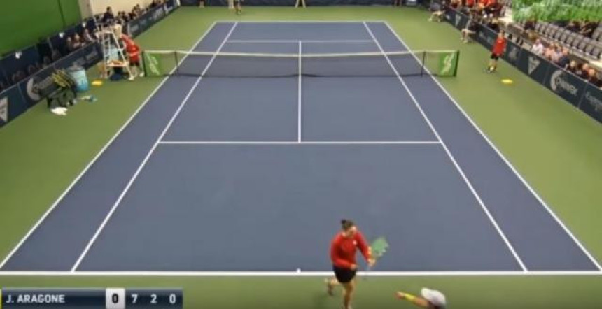 Video: A mislili smo da smo u tenisu sve videli…