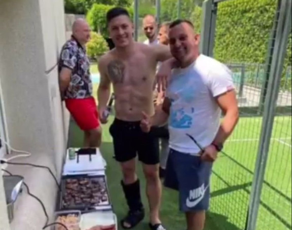 Luka Jović ponovo u problemu, ovaj put zbog roštilja