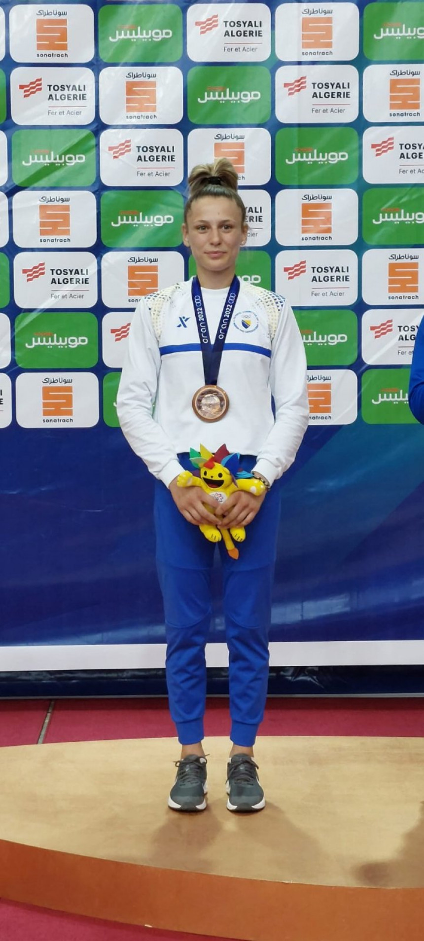 Анђела Самарџић освојила бронзану медаљу у џуду