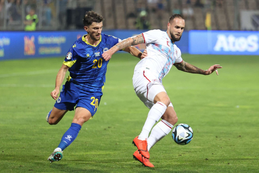 Luksemburg pobijedio Bosnu i Hercegovinu 2:0