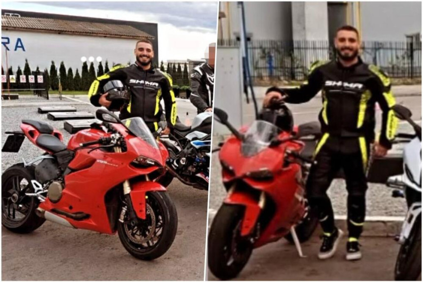 Darko Lazić divljao motorom po putu!