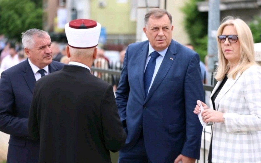 Otvaranje džamije u Banjaluci: Stigli Dodik, Cvijanovićeva, Višković...