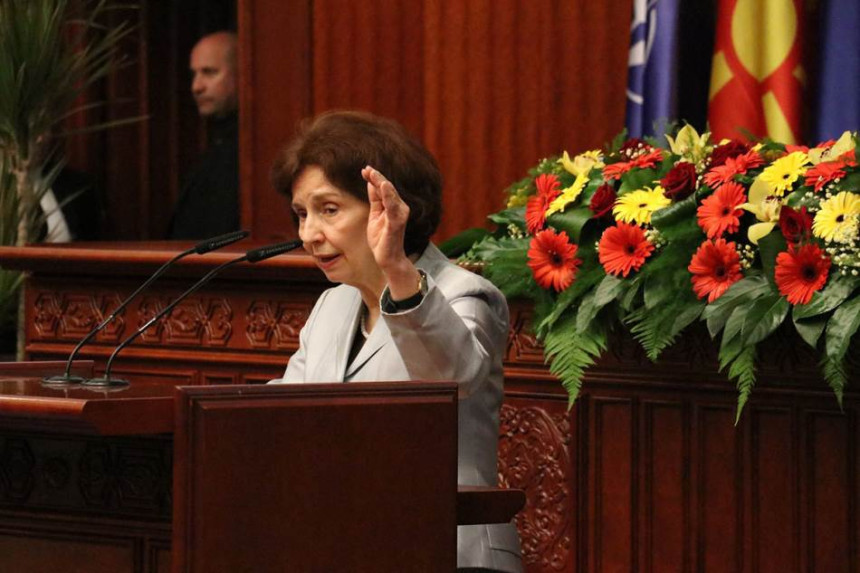 Nova predsjednica S. Makedonije izazvala buru
