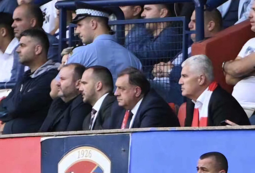 Dok je UN odlučivao o rezoluciji Dodik sa Čovićem gledao Zrinski - Borac
