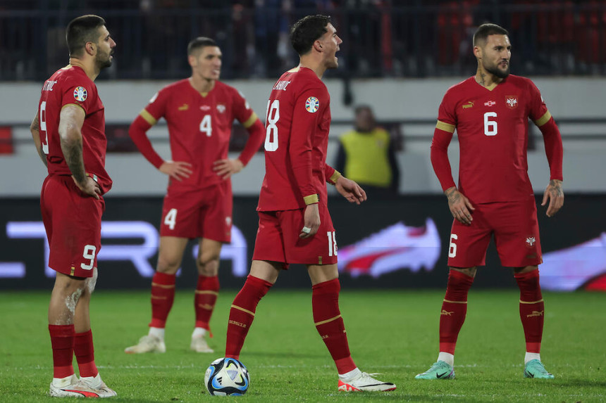 Fudbaleri Srbije igraju posljednji pripremni meč