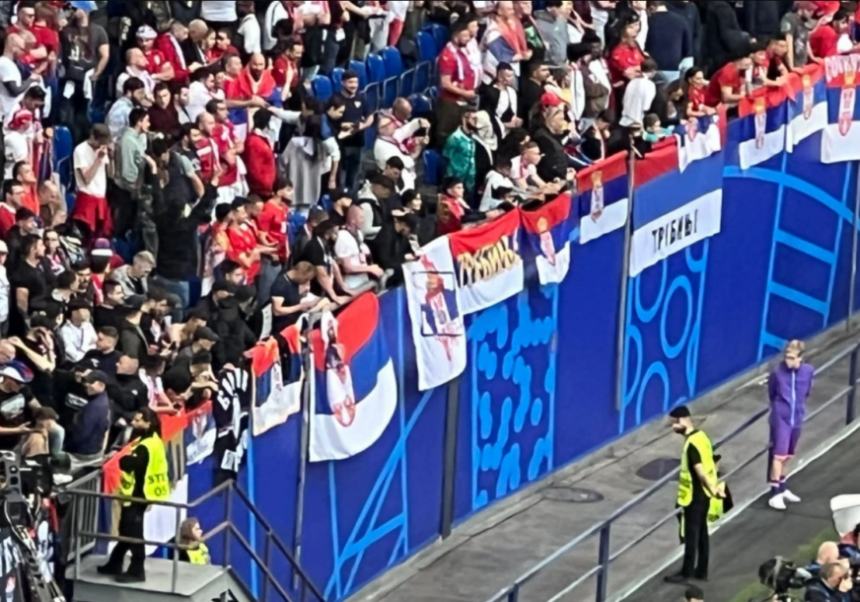 Vatreno na tribinama: Podrška za Orlove iz Republike Srpske