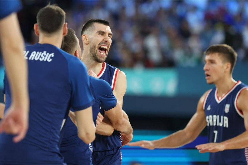 "Zlatna" bronza na OI: Košarkaši Srbije pobijedili Njemačku