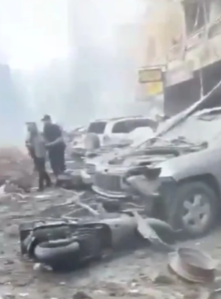 Izrael bombardovao Bejrut, gust oblak dima nad gradom