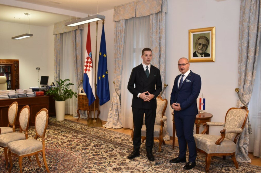 Đurić razgovarao sa Gordanom Grlićem Radmanom u Zagrebu