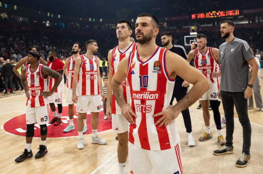 Evroliga brutalno kaznila Zvezdu sa 74.500 evra