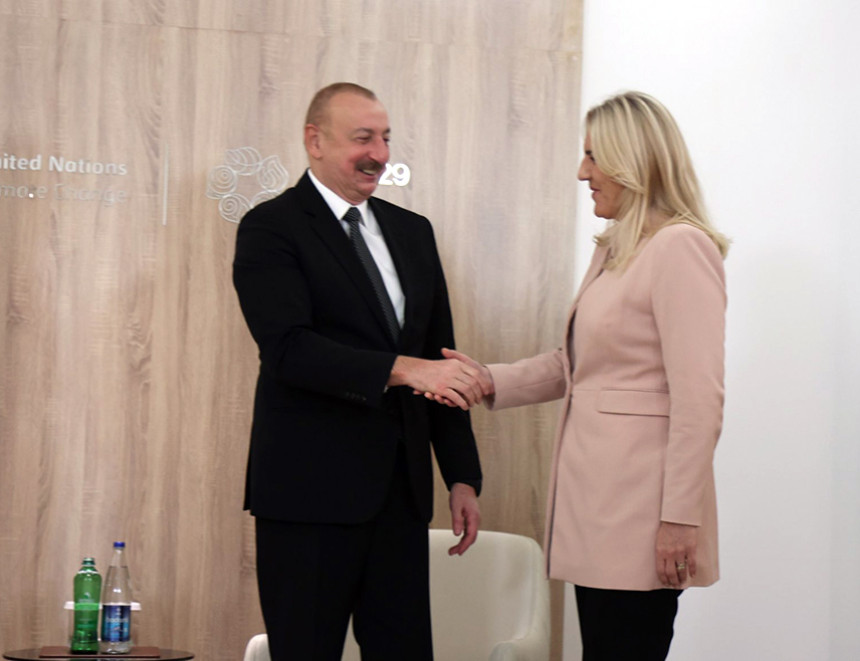 Цвијановићева са Алијевим: Односи све бољи