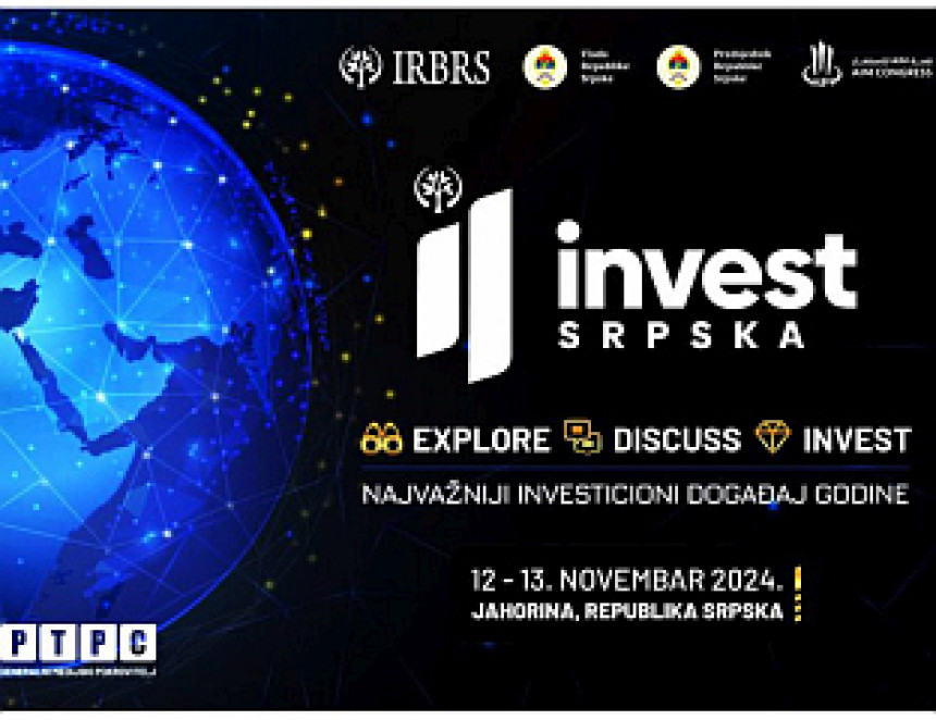 Dodik i Sijarto na konferenciji "Invest Srpska"