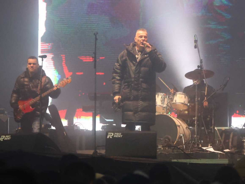 U Banjaluci više hiljada na dočeku Nove godine