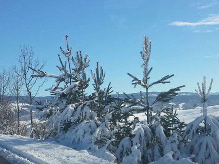 Prvi dan u godini pretežno sunčan i dosta topliji