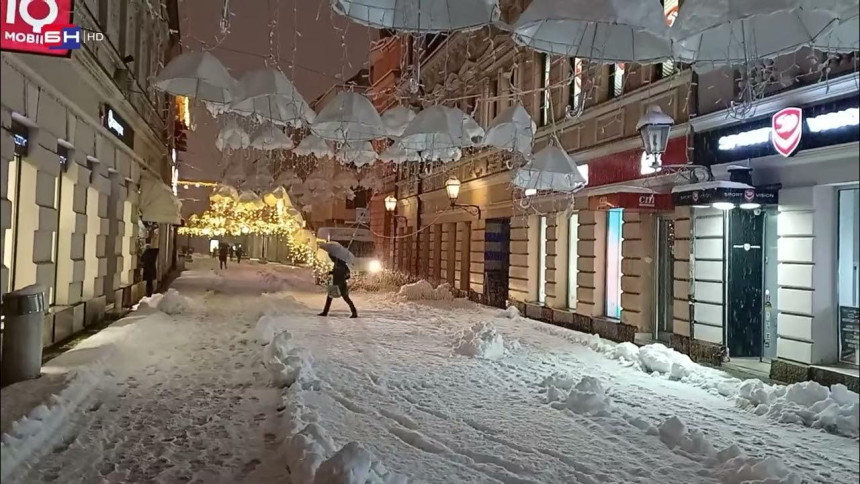 Narednih dana nestabilo uz olujni vjetar i snijeg