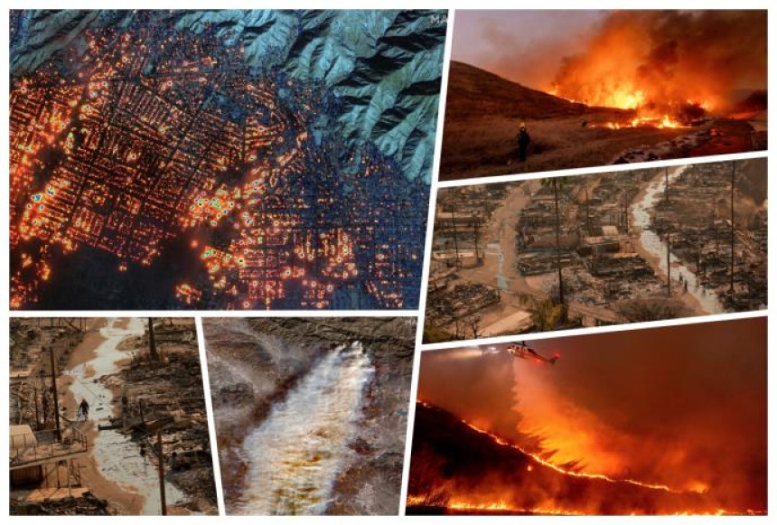 Požari pustoše Los Anđeles, stradalo deset osoba