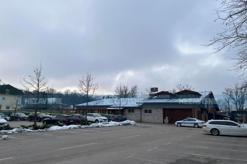 Iz policije i tužilaštva još uvijek muk: Parking restorana Stara Ada, gdje se sinoć desilo ubistvo i dalje blokiran