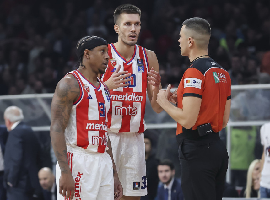 ABA liga: Košarkaši Crvene zvezde izgubili od Dubaija