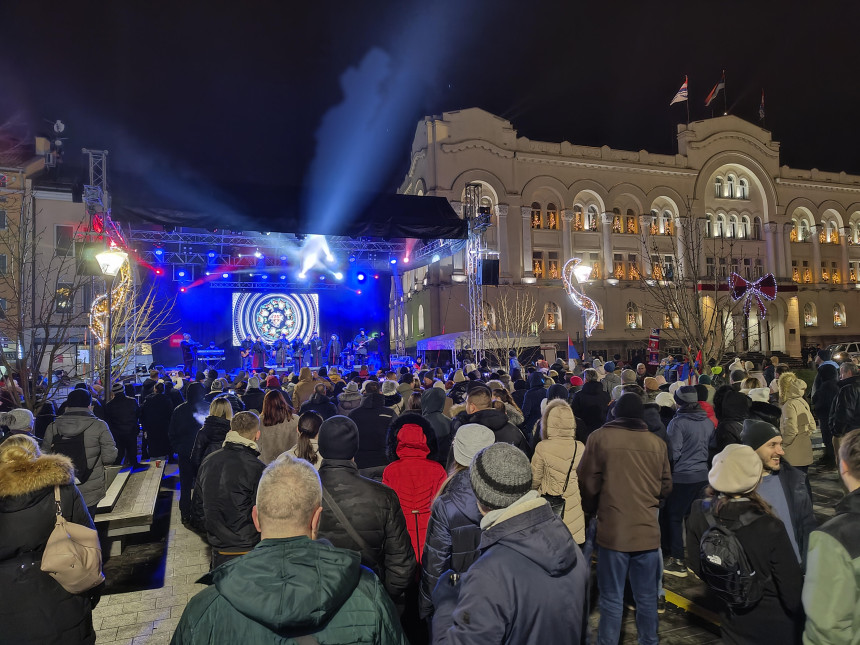 Banjaluka: Doček pravoslavne Nove godine