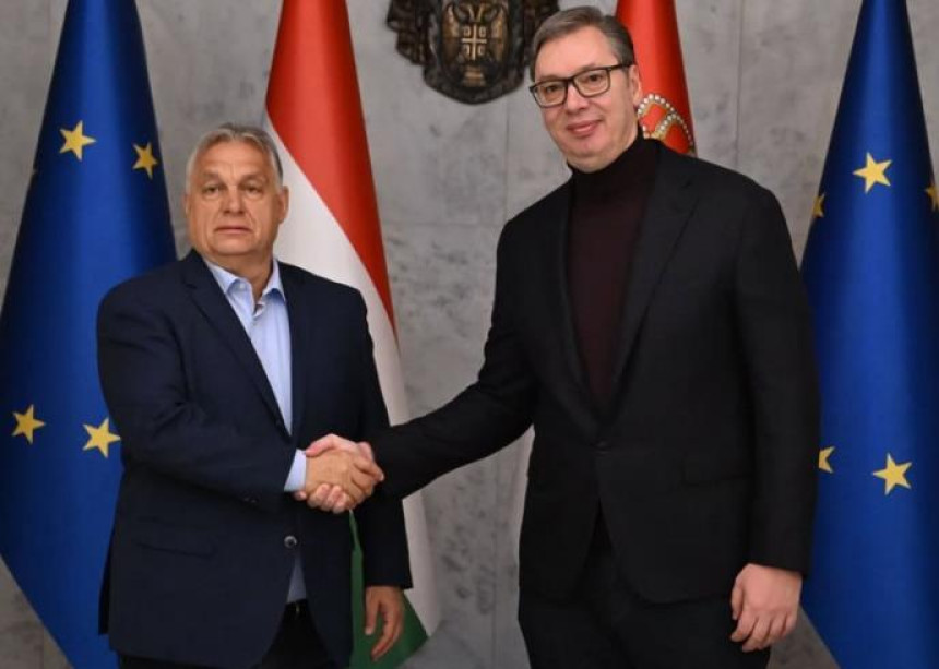 Vučić sa Orbanom o aktuelnim pitanjima i jačanju saradnje