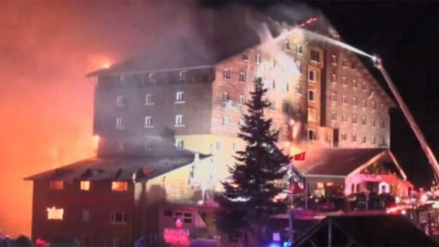 Turska: U požaru u hotelu u ski centru poginulo 10 ljudi